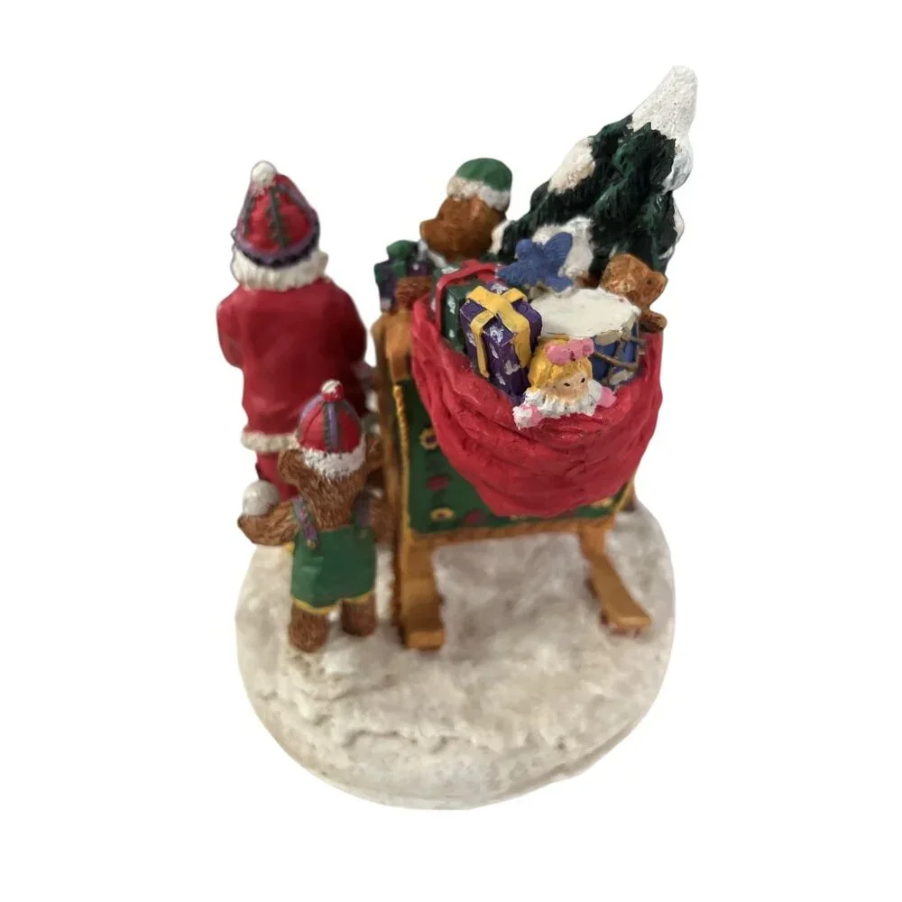 Vintage 1994 International Christmas Santa’s Bout Ready to Fly Figurine Bears Sl
